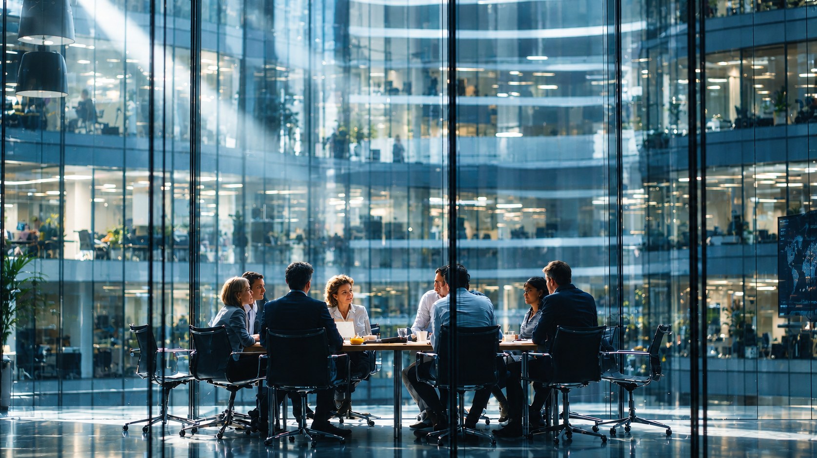 Ridgeforward Solutions Boardroom Meeting